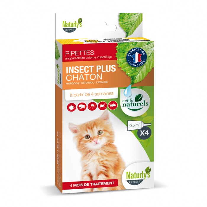 Pipettes Insect Plus Chaton