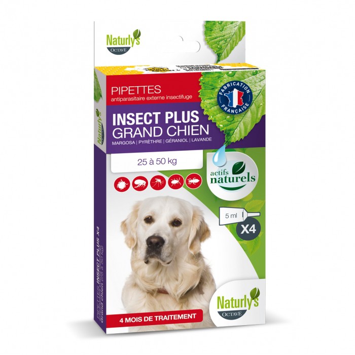 Pipettes Insect Plus Chien