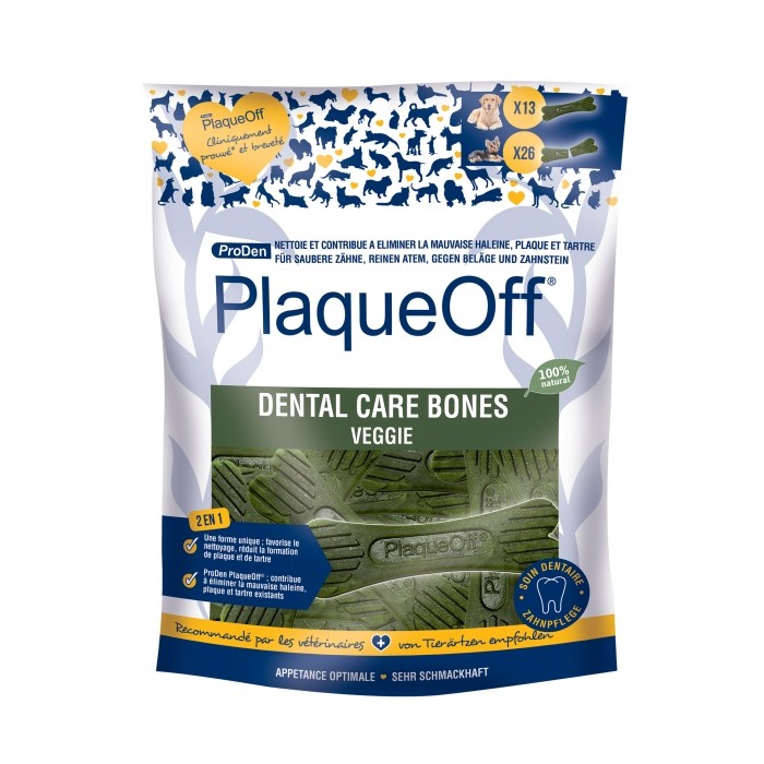 PlaqueOff Dental Care Bones Veggie