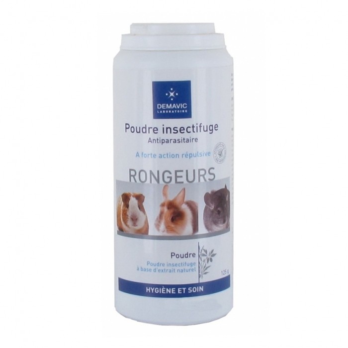 Poudre insectifuge pour rongeurs